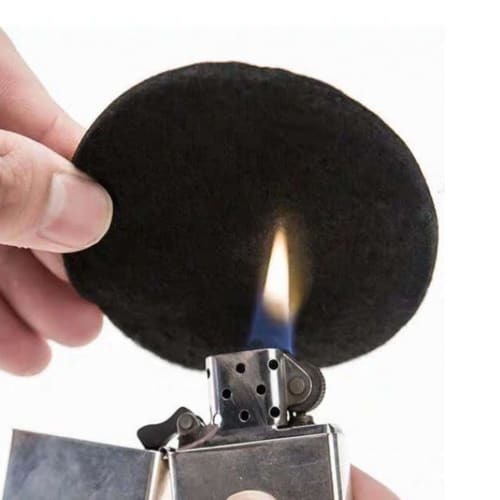 Itisyou Non-Flame Mat, Mosquito Coil Mat, Non-Flame Cotton, Flame-Retardant Cotton, Fire-Resistant Felt for Incense Burners, Heat-Resistant, Insulatin