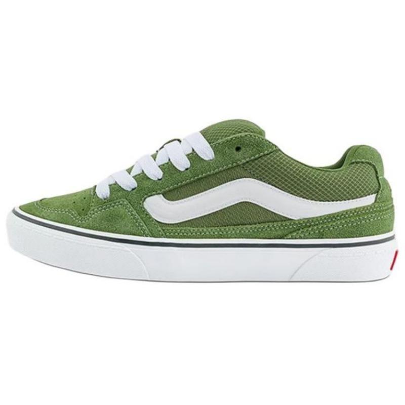Vans Caldrone Comfort Versatile Thin Sole Retro Chunky Low Top Skate Shoes For Men Green VN000CSPD6S 44