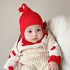 Baby Hat Knitted Christmas Hat Thermal Ear Protector Hat Male and Female Babies Small Month Age Hat Newborn Wool Hat