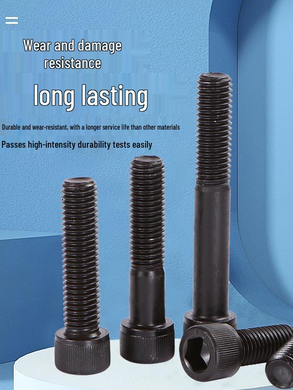 High-Strength Grade 12.9 Internal Hex Head Screws M1.4-M20