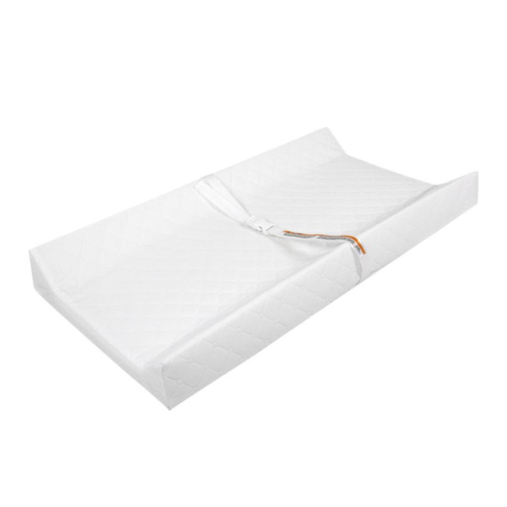 Contour Changing Pad Baby Diaper Changing Table Pad with Fastening Strap for Dresser Top Changing Diaper Mat 32x16inch