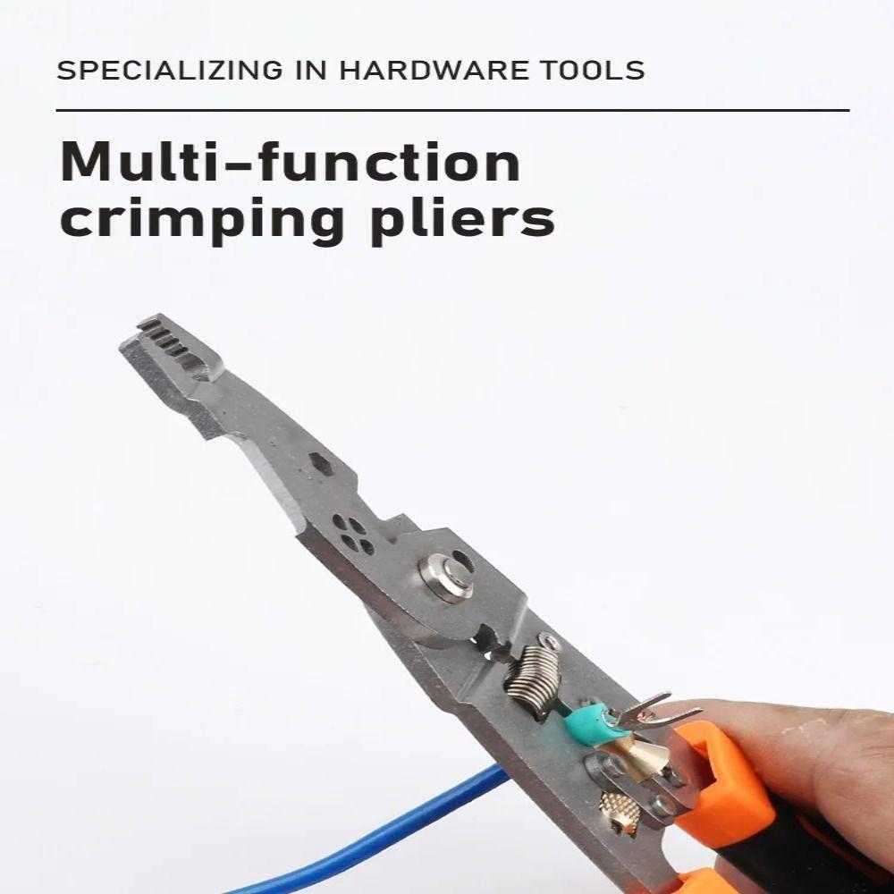Automatic Wire Stripper Puller Adjustable Stripping Crimping Pliers  Household