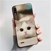Casing For LG K22 Soft Case LMK200Z LMK200E LMK200B LM-K200 Aesthetic Cute Cat Cartoon Phone Back Cover Shockproof Black Bumper