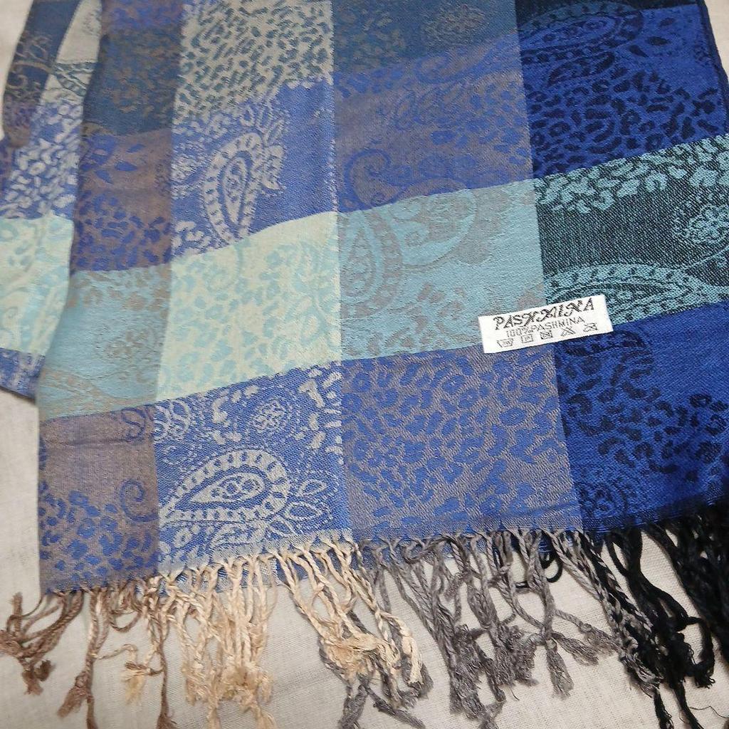 Used New Unused 100% Pashmina Stole