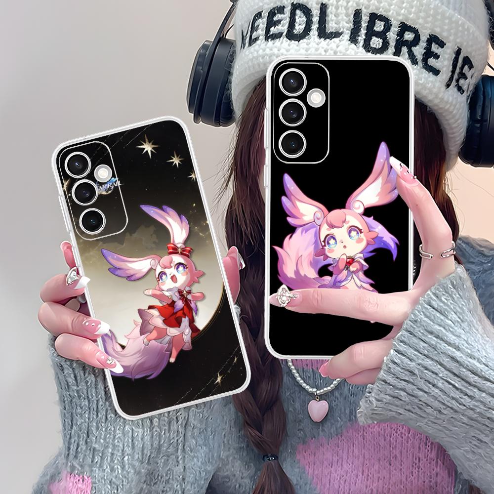 HSR Mem Clear Mobile Phone Case for Samsung Galaxy S25 S24 S23 S22 S21Plus FE Ultra Colorful Cover