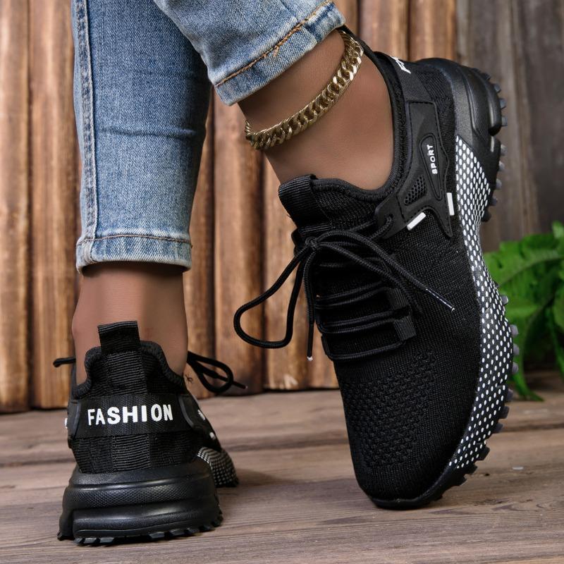 YRZL Women Casual Shoes Lightweight Mesh Comfortable Flats 2025 New Fashion Athletic Walking Shoes Women Casual Sneakers