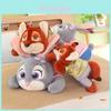 Zootopia Nick Fuchs Plüschkissen Cartoon Kuscheltier Geschenk für Kinder und Jugendliche