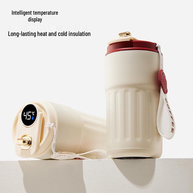 MINGHUI Smart Temperature Display 316 Stainless Steel Insulated Mug