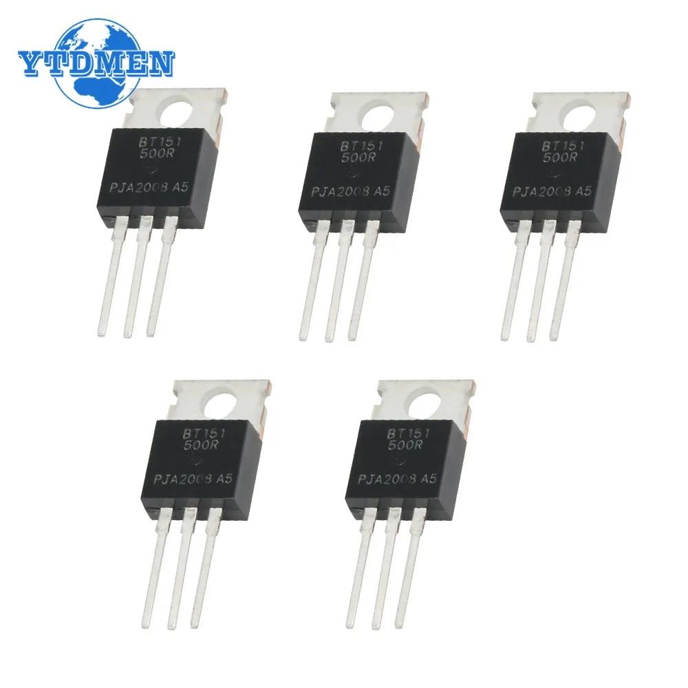 5ks TRIAC tyristorů BT137-600E BT151-500R TO-220 BT137 BT151 tranzistorová sada