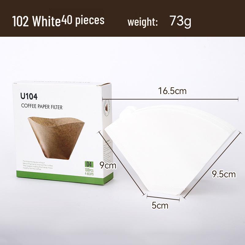 Multi-Spec Coffee Filter Paper for Hand Drip Coffee Maker and American Machine