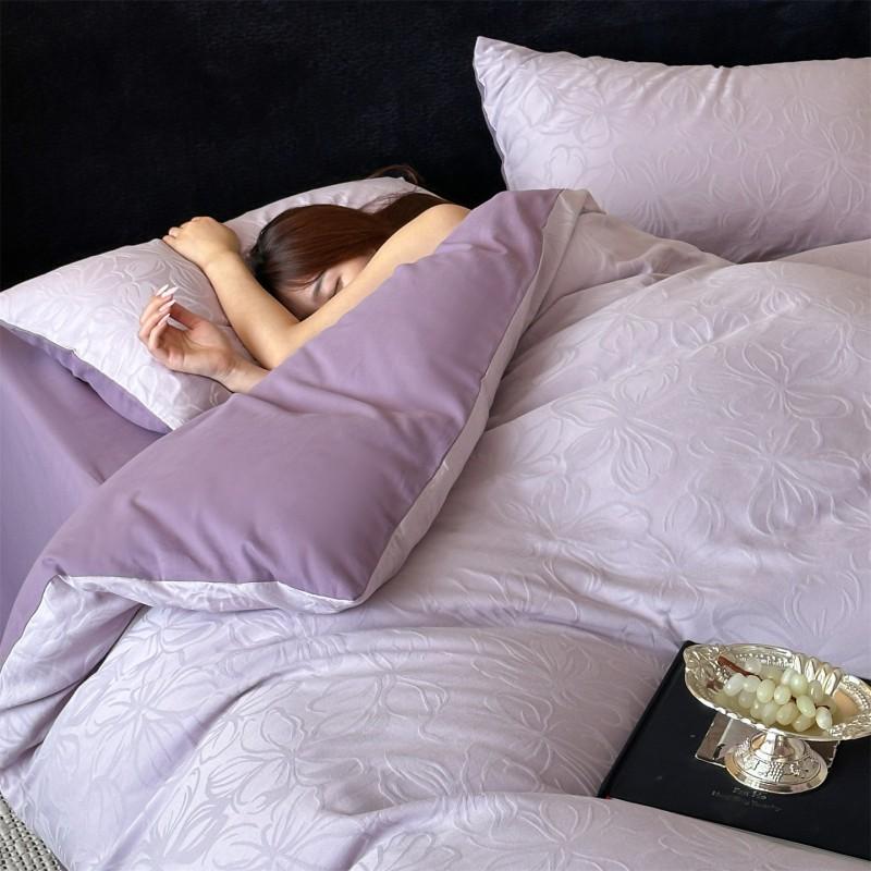 100% Cotton 60S Brushed Duvet Set Modern Nordic Style Ins Bedroom Bedding