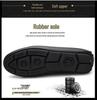Men's Genuine Leather Slip-On Loafers - Autumn Collection, Casual Work Shoes, Large Sizes Available
