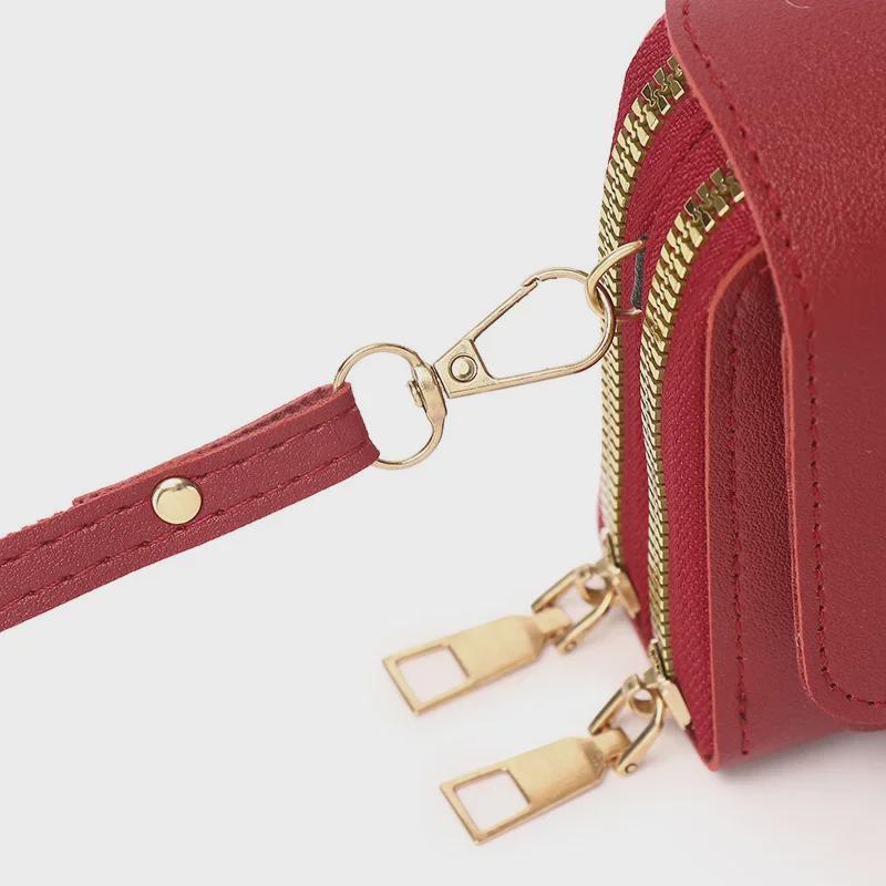 2024 New Multifunctional Crossbody Shoulder Bag for Women: Medium and Long Coin Purse, Korean Version, Large Capacity Wallet.