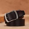 Pásky z pravé hovězí kůže 100-170 cm pro muže Vysoká kvalita Plus dlouhá pánská spona na pásek Popruh