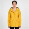 Women's Autumn and Winter Trench Coat Waterproof Women Rain Jacket Windproof Hooded Outdoor Plus Solid Raincoat