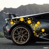 Car Honeycomb Vinyl Decals Large and Small Combination Hexagonal Stickers Auto Body Decor Tuning Body Cool Styling Decoration