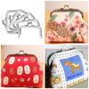 5Pieces 85mm Kiss Clasps Lock Square Metal Purse Frame Kiss Clasp Lock Arched Coin Bag Frame