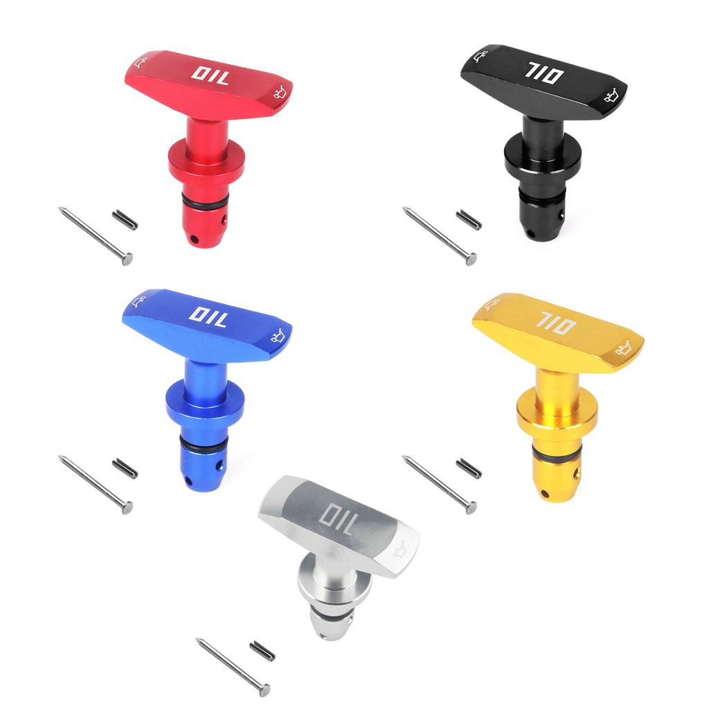 Engine Oil Level Dipstick Gauge with Ergonomic Pull Handle Comfortable Grip for Auto Maintenance and DIYer Enthusiasts