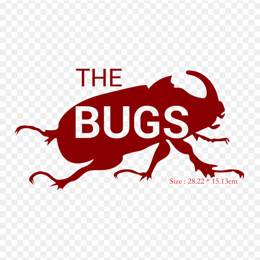 Beetle Drawing Iron on Heat Transfer Printing Vinyl Patches Sticker for Clothes DIY Appliques Washable Patches