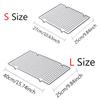 1PC Carbon Steel Cake Cooling Rack S/L Sizes Available Household Baking Cooling Tool for Bread Biscuit Pastry Kitchen Gadget ZYF