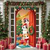 Merry Christmas Banner Theme Holiday Decor Backdrop Xmas Backdrop Bell Accent Christmas Display For Door Hanging Home Indoor