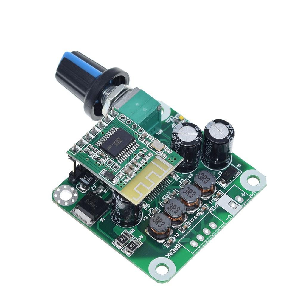 TZT 1/2/5PCS TPA3110 Bluetooth 4.2 15w+15W Digital Audio Power Amplifier Board Module 12V-24V for USB Speaker,Portable Speaker