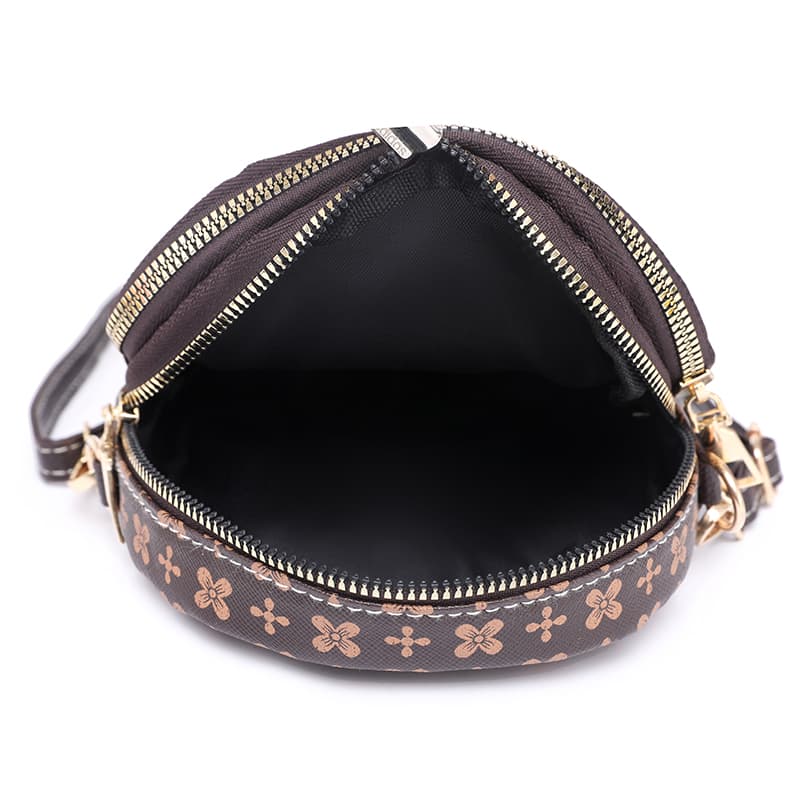 Crossbody bag Mobile phone bag Mini women's printed shoulder bag