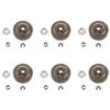 SHGO-6Set 3/8 6T Clutch Drum Sprocket Washer E-Clip Kit For Stihl Chainsaw 017 018 021 023 025 Ms170 Ms180 Ms210 Ms230 Ms250