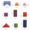 QZMEDU Large Particle Wooden Building Blocks