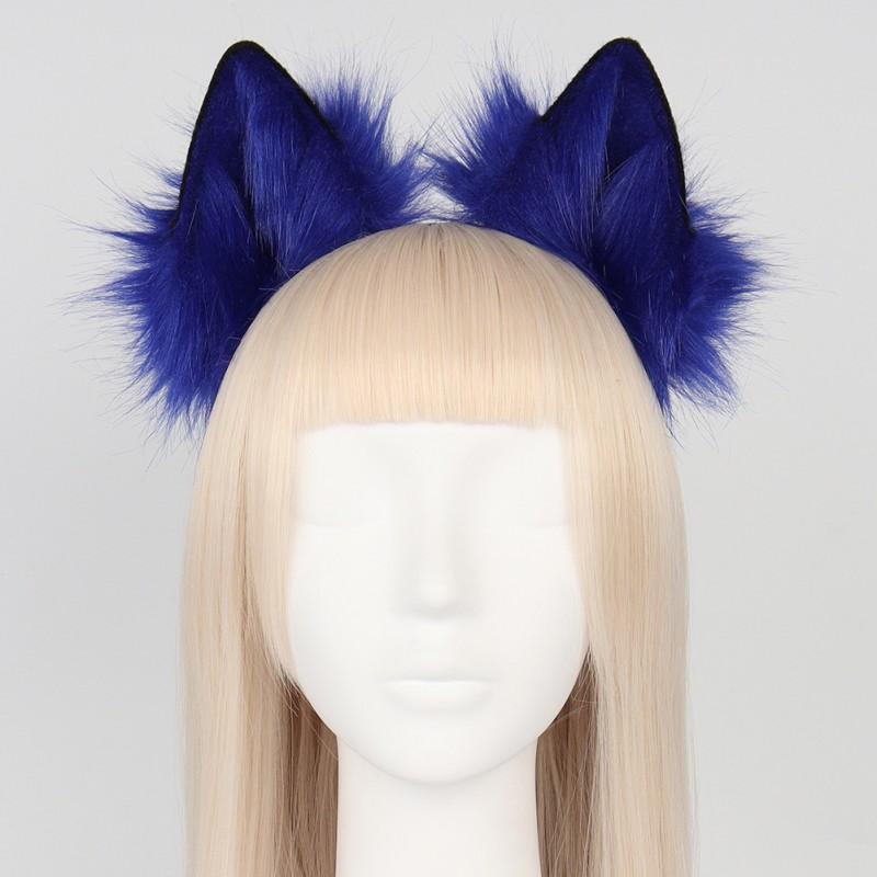 Adjustable Color Changing Beast Ear Headband Halloween Cosplay Wolf Ears Anime Party Costume Accessory