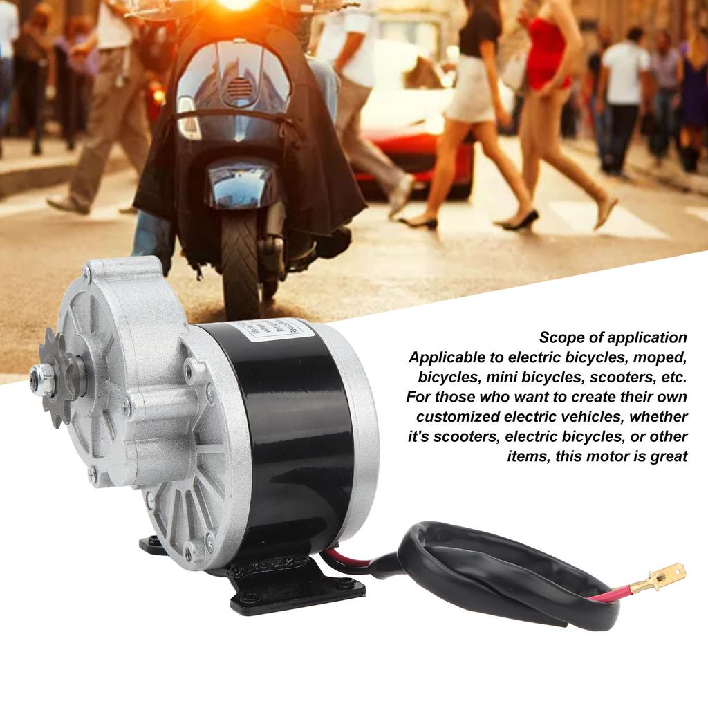 12V100W Electric Scooter Motor with Sprocket Electric Drive Motor for Electric Scooter Bike Bicycle Motorcycle DIY Part
