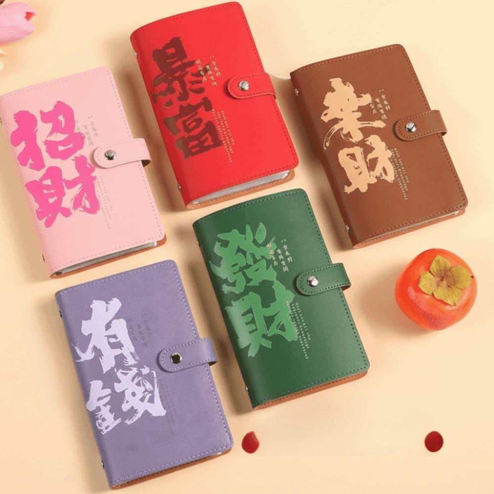 Large Capacity Binder Cash Organizer Waterproof Savings Challenge Binder  Personal Savings