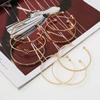 Bohemian Twist Twist Starlight Love Star Pattern Iron Bracelet 8 Piece Set