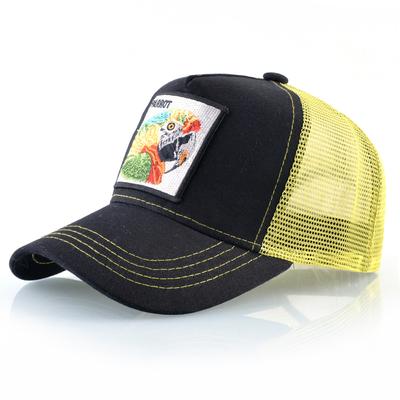 Boné de beisebol de malha respirável snapback bonés de caminhoneiro masculino papagaio remendo viseira chapéu de beisebol feminino ao ar livre streetwear hip hop ossos