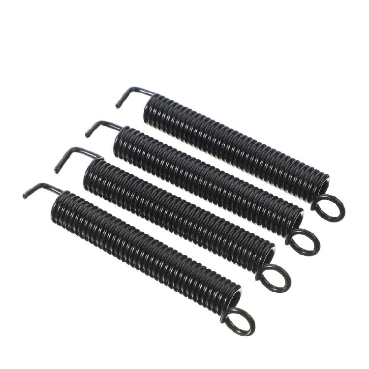 

4Pieces Tremolo Spring Electric Guitar Replacement Part Professional Guitar Accessories for Enhances Sound Claritys чорний