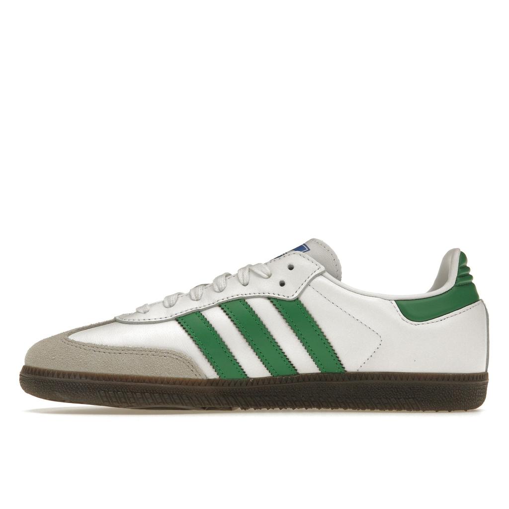 Adidas Samba OG White Green Unisex Sneakers Cloud-White Supplier-Colour IG1024