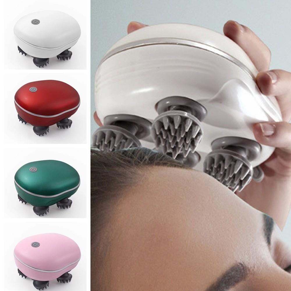 Kneading Scalp Massager Electric Head Massage Machine Portable Head Massager  Bathroom