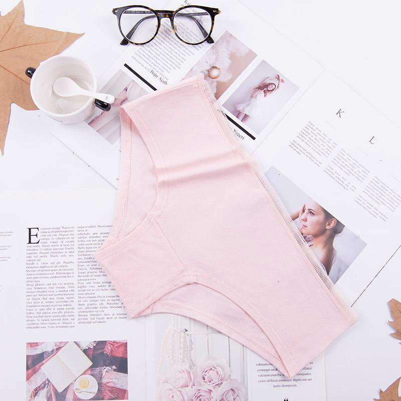 Sexy Ladies Cotton Mesh Transparent Panties Thongs String lingerie Fashion Low-Rise Women Underwear Seamless Briefs 1pcs yq02