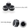 3Pcs Car AC Knob Air Conditioning Knobs Ring Cover Sticker Heat Control Switch Knob Protector for BYD F3 F3R Aluminum Alloy Part