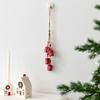 Yousheng Christmas Bells Hanging Cow Bells with Snowflake Design Window Jingle Bells for Christmas Tree Decoration Winter Festive Party