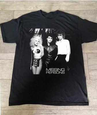 Vtg Missing Persons Band Members T-shirt Size S-5XL