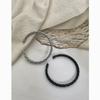 Titanium Steel Minimalist Cuff Bracelet For Unisex Fashion Accessories And Casual Wear