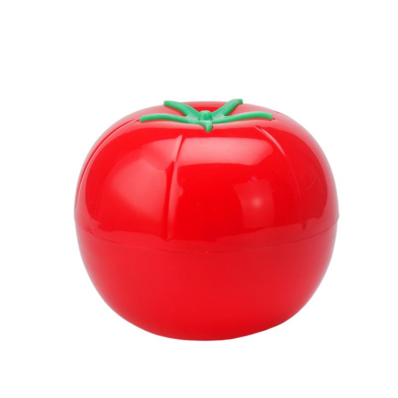 Contenitore di Plastica a Forma di Pomodoro per Conservare Verdure Scatola Freschezza per Uso in Cucina Adatto per Conservare Frutta e Verdura Tagliata