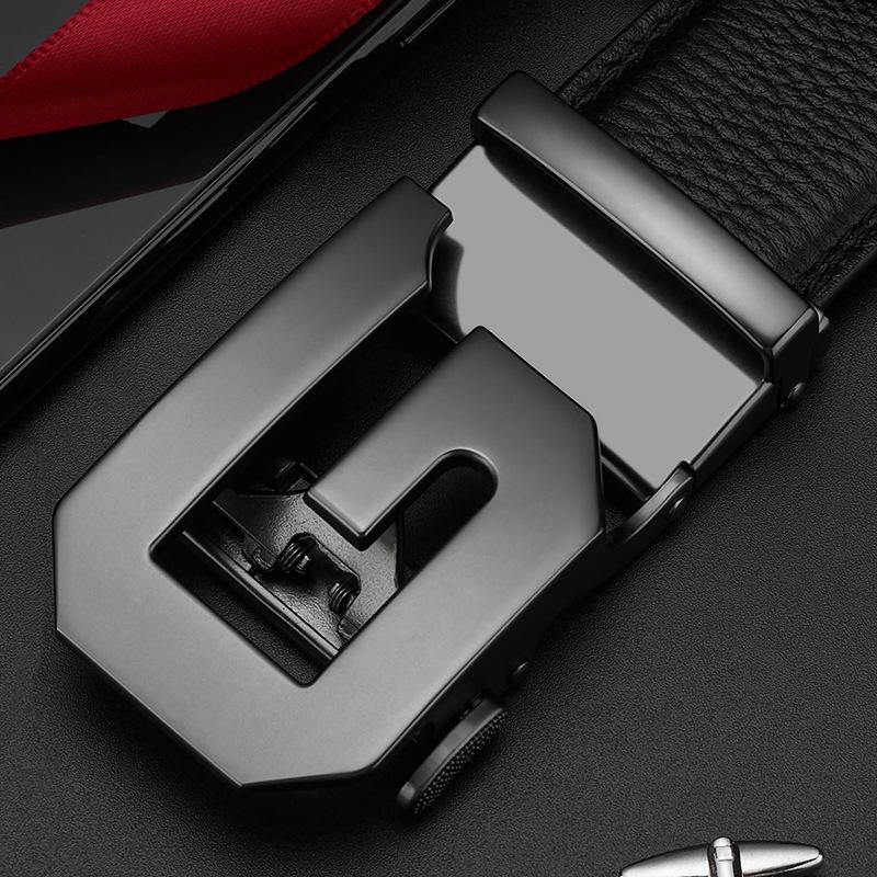 Meimeier New jinfeng camel men s automatic buckle top grain leather belt - genuine leather belt for men