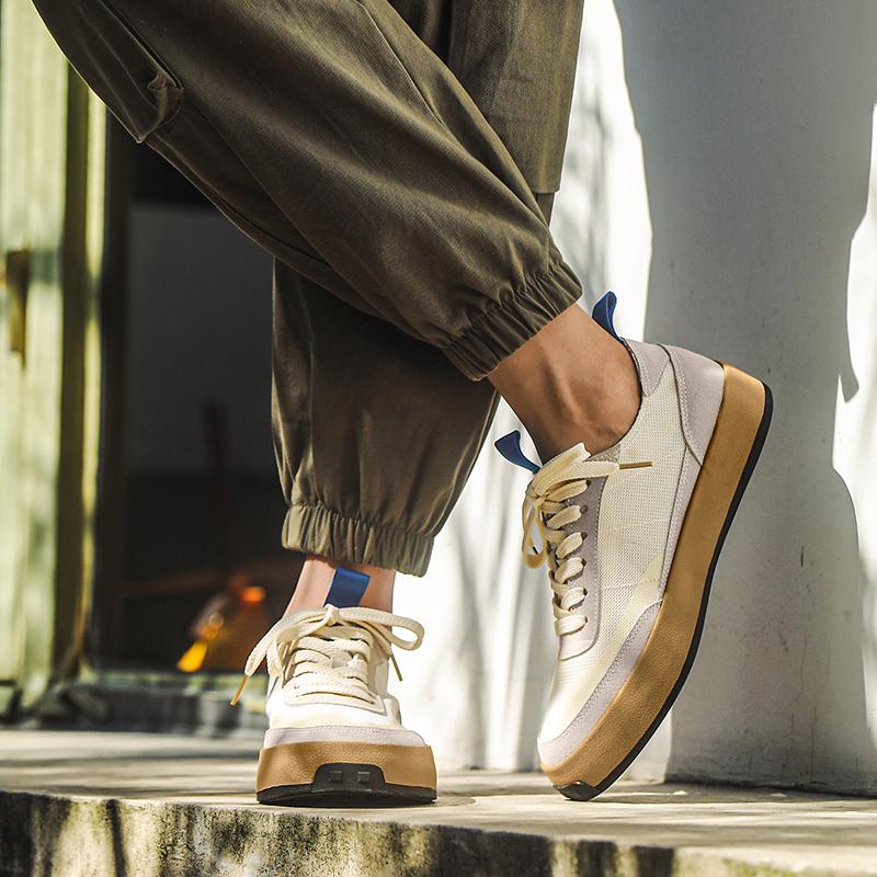 Fashion Vintage Men's Canvas Shoes Comfortable Low-cut Vulcanized Footwear Men Student Non-slip Casual Sneakers Men Flats