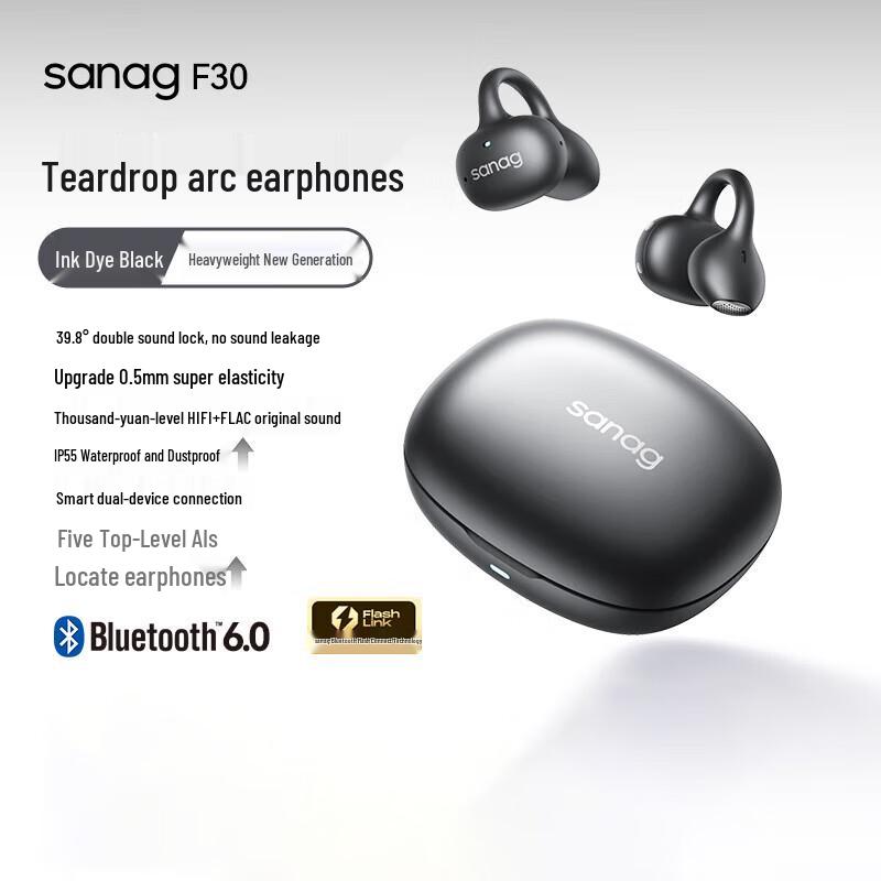 

SANAG F30 Ear Clip Bluetooth Headset