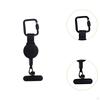 Retractable Keychain Heavy Duty Carabiner Extendable Multipurpose Lanyard Holder Keyring for Running