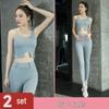 Women's Summer Yoga Set: Loose Sleeveless High-End Tank Top for Fitness & Morning Runs