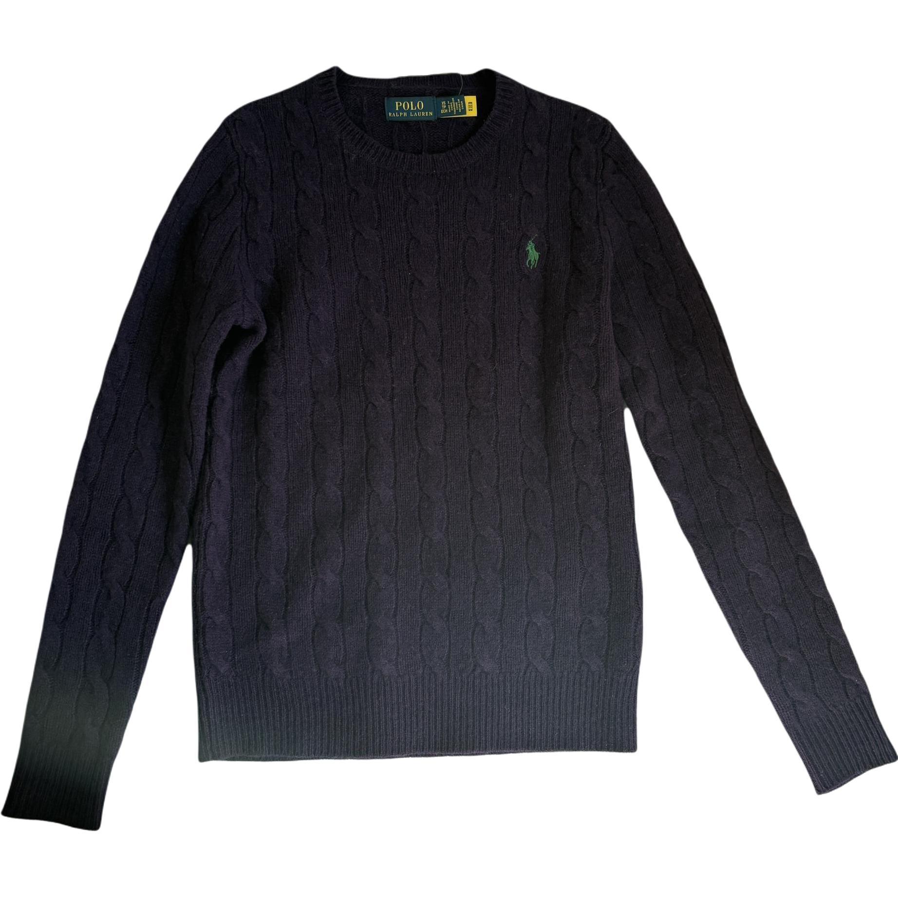 Свитер с круглым вырезом и косами Polo Ralph Lauren Slim Fit Женский свитер 211882916-500 S