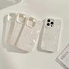 Luxuriöses Shell-Muster Harte PC-Telefonhülle für iPhone 15 14 13 12 11 Pro Max Plus Weiche stoßfeste Silikon-Stoßstangenrückseite